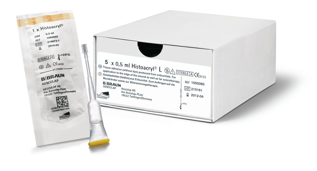 HISTOACRYL TRANSLUCENT 10 AMP OF 0.5 ML