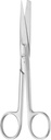SM/AC STRAIGHT SURGICAL SCISSORS 165MM