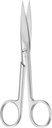 AC/AC STRAIGHT SURGICAL SCISSORS 130MM