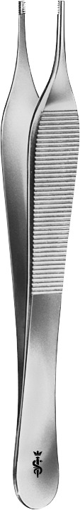 120MM ADSON-BROWN ATRAUMATIC TWEEZERS