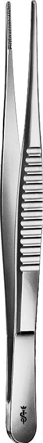 DE BAKEY TWEEZERS 2.0MM 150MM
