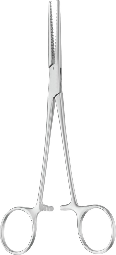 CRILE RIGHT EMOSTATIC CLAMP 1x2 TEETH 160MM