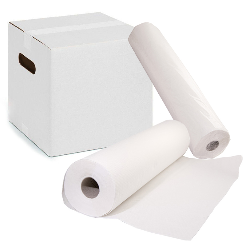 One-ply 100% cellulose bed sheet h 60 cm x 90 m
