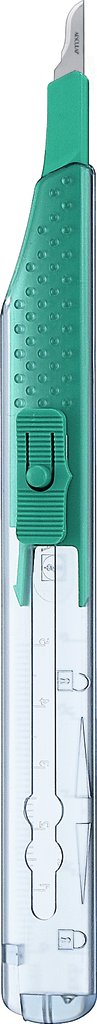 CARBON STEEL SAFETY DISPOSABLE SCALPEL #15