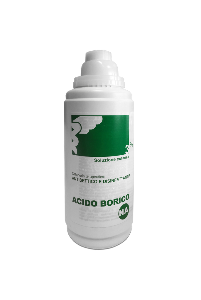 Boric acid 3% skin solution 500 ml