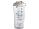 JAR 5 LITRES with lid - autoclavable at 143°C