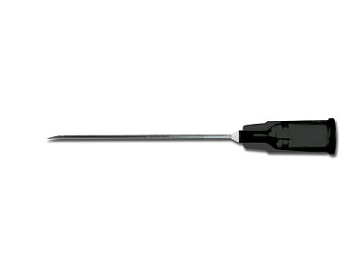 Hypodermic needle g22 black