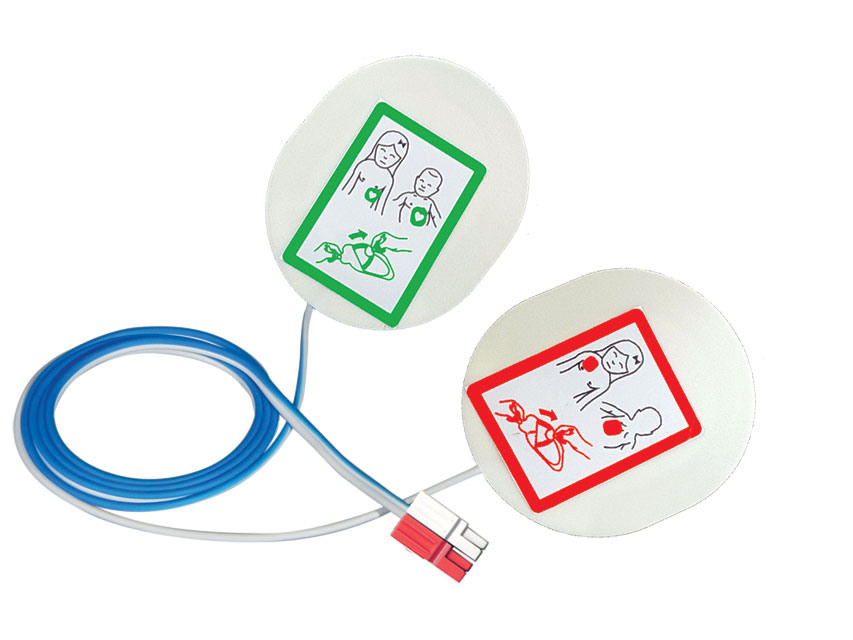 COMPATIBLE PEDIATRIC PLATES for defib. Cardiac S. and GE see also 55002