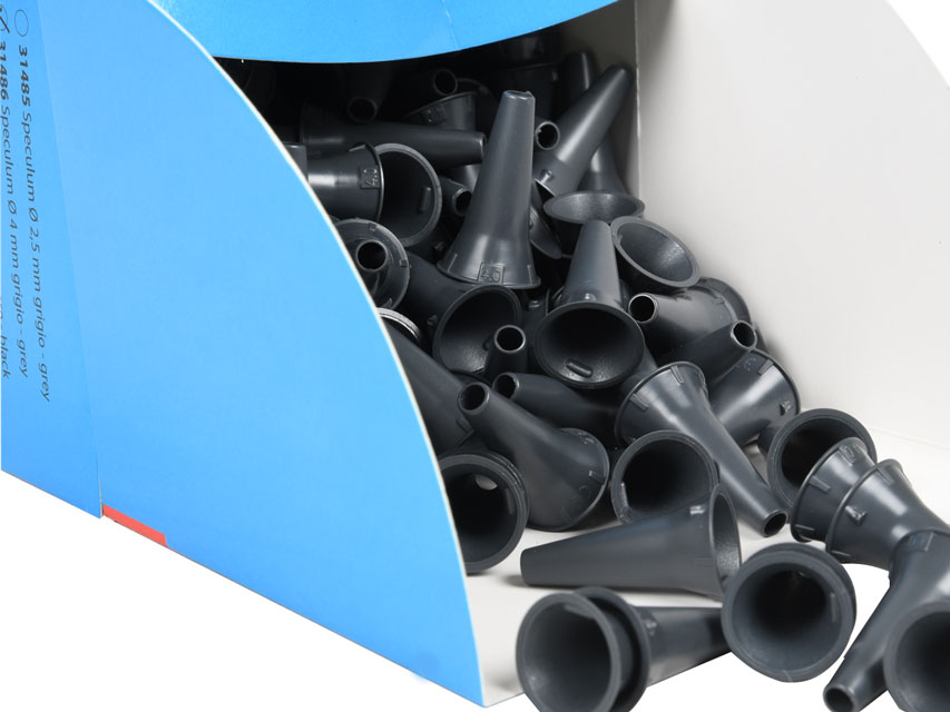 MINI SINGLE-USE SPECULUM diam. 4mm grey