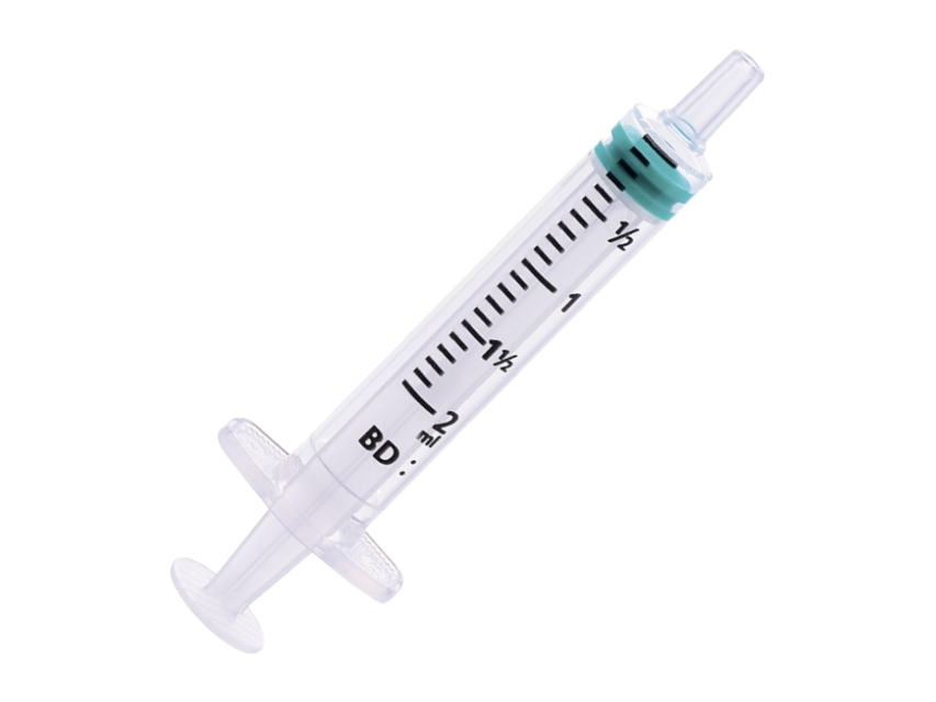 BD EMERALD SYRINGE WITHOUT NEEDLE 2 ml central LC