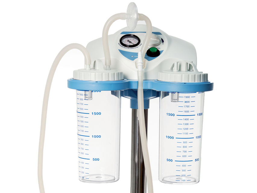 SUPERVEGA ASPIRATOR on trolley with foot pedal