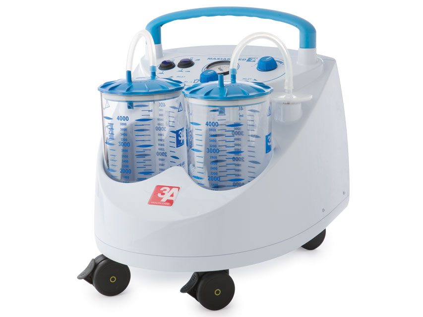 MAXI ASPEED 60-litre ASPIRATOR 2 4-litre pots + foot pedal