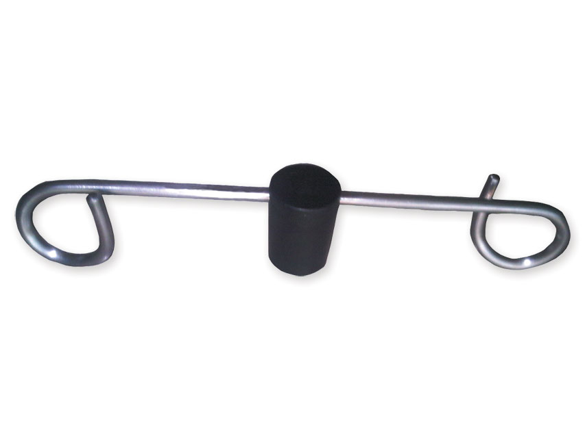 METAL SUPPORT 2 hooks