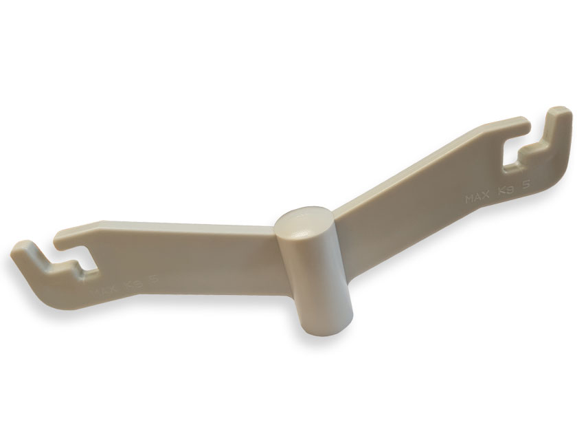 PLASTIC SUPPORT 2 hooks