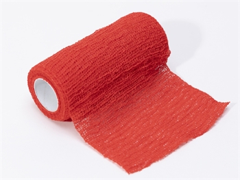 Elastic bandage col. red m45x14cm