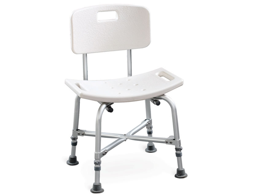 REINFORCED BATH CHAIR with backrest capacity 150 kg