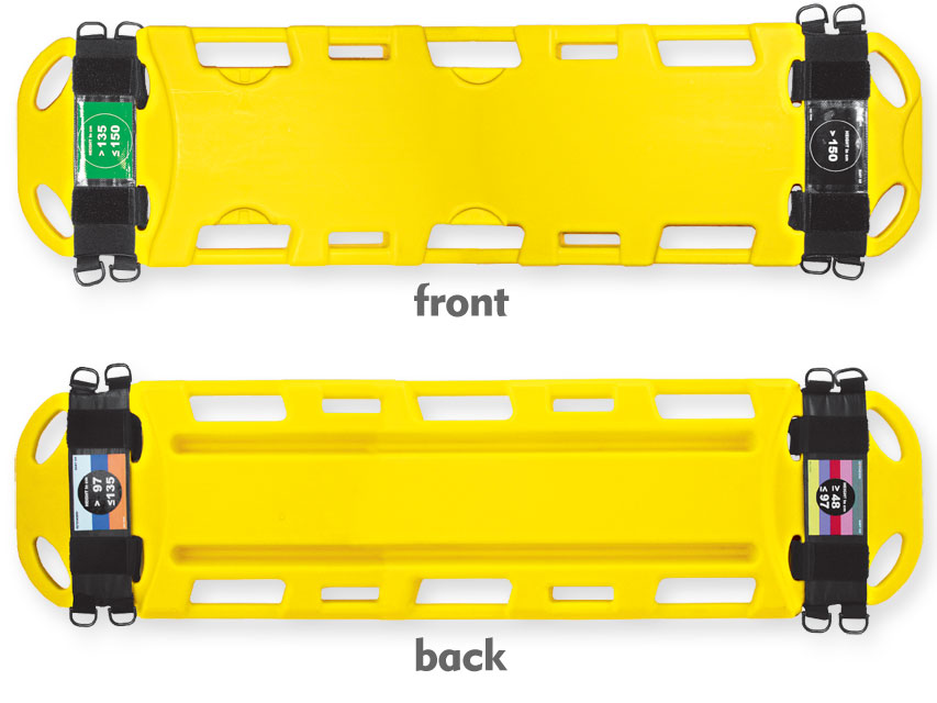 BABY GO PAEDIATRIC SPINE BOARD