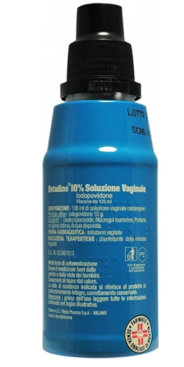 Betadine 10% vaginal solution 125 ml