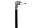 chrome-plated goose-headed baton