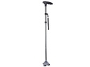 pole with wind and LED light silver