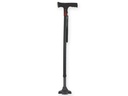 SAFETY POLE WITH LIGHT with 4-pin base black