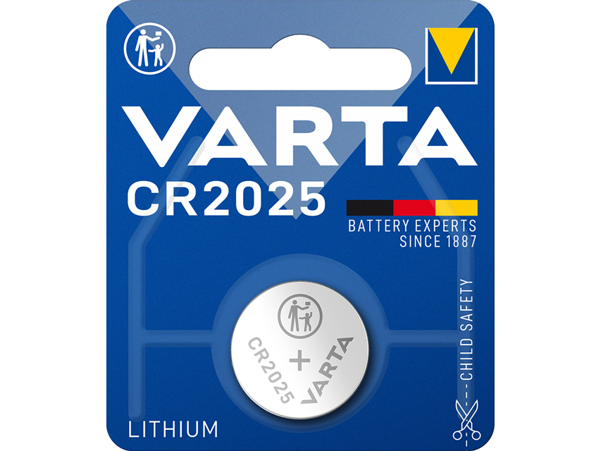VARTA LITHIUM BUTTON BATTERY 2025