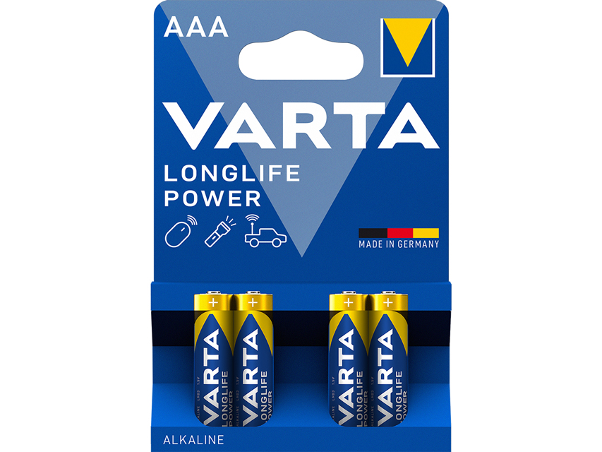 VARTA H.E. AAA MINISTYL BATTERIES