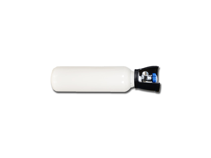 OXYGEN BOTTLE 5 l BRITISH VALVE ST.