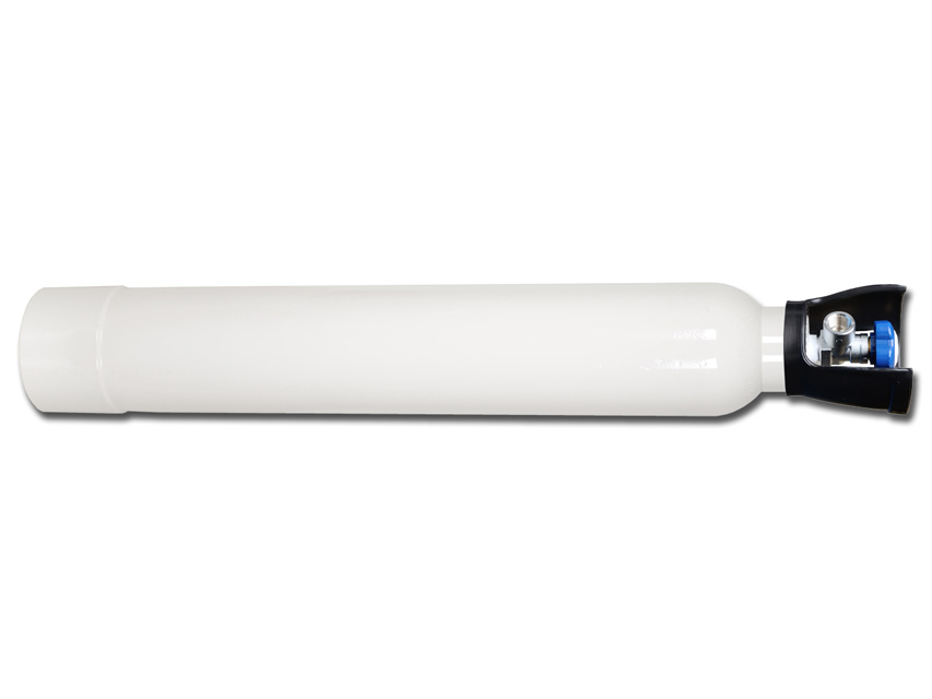 OXYGEN BOTTLE 10 l BRITISH VALVE ST.