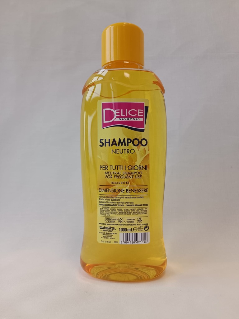 Delice Neutral Shampoo 1000 ml
