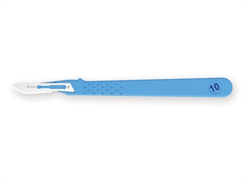 Sterile disposable scalpel figure no. 10