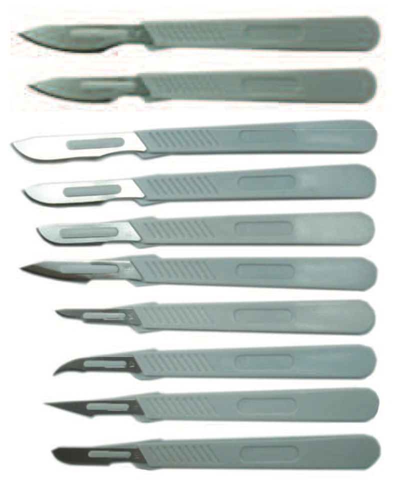 Sterile disposable scalpel figure no. 10