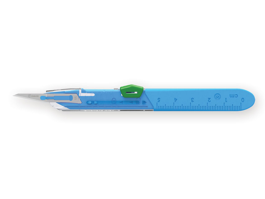 Sterile single-use scalpel figure no. 11