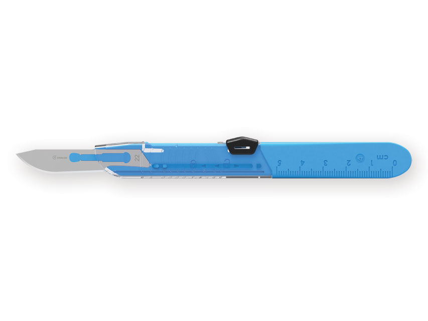 Sterile disposable scalpel figure no. 22