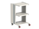 EASY POWER TROLLEY 2 shelves 40X36 cm + base