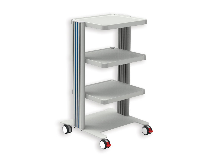 EASY TROLLEY 3 shelves 40x36 cm + base