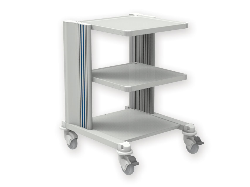 PROFESSIONAL TROLLEY 2 shelves