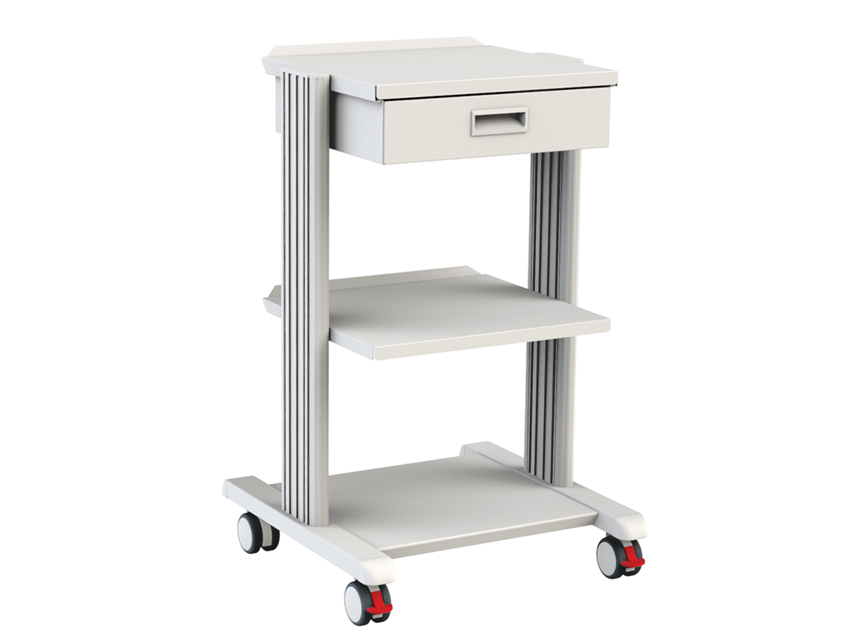 SMART TROLLEY 2 shelves 40x36 cm + base + drawer