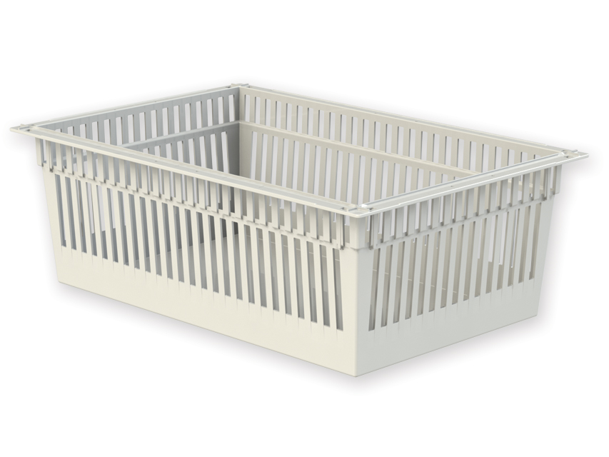 PLASTIC BASKET 60x40x20 cm