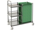 LAUNDRY TROLLEY 3 shelves