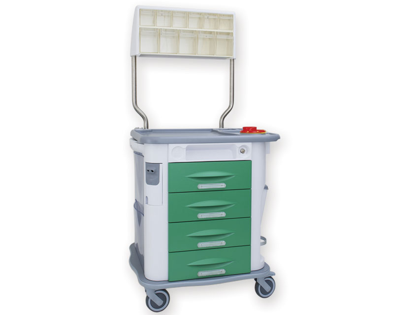 AURION THERAPY TROLLEY green