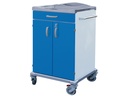 CLEANING TROLLEY 2 DOORS+MIDDLE BOX