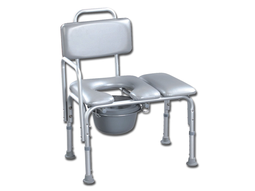BATHROOM CHAIR WITH BACKREST