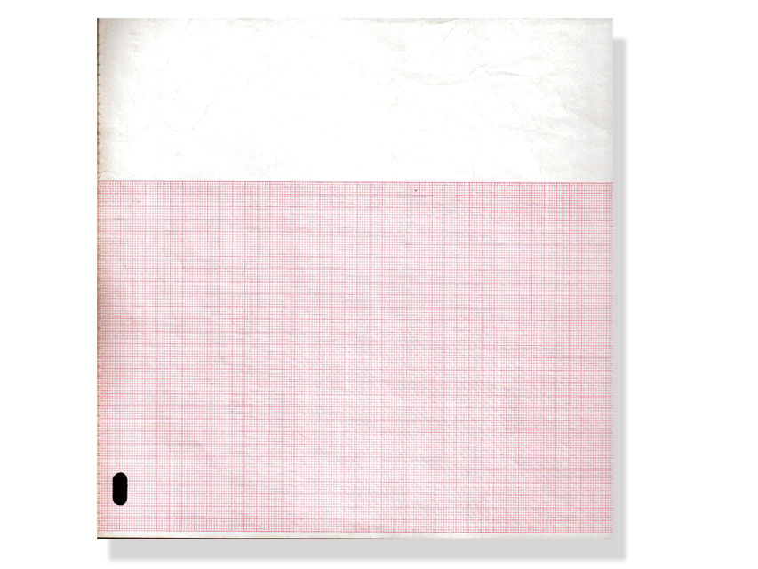 ECG thermal paper 210x300 mmxm grid pack orange