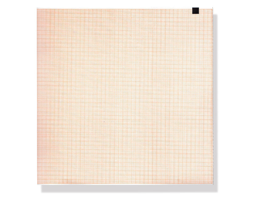 ECG thermal paper 210x295 mm pack of 150 f. grid orange