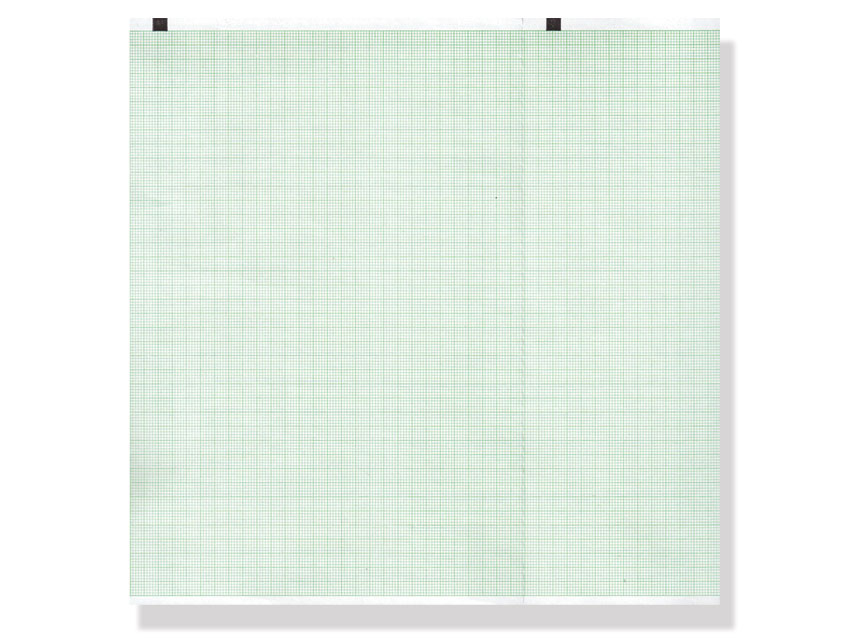 ECG thermal paper 210x140 mmxm grid pack green