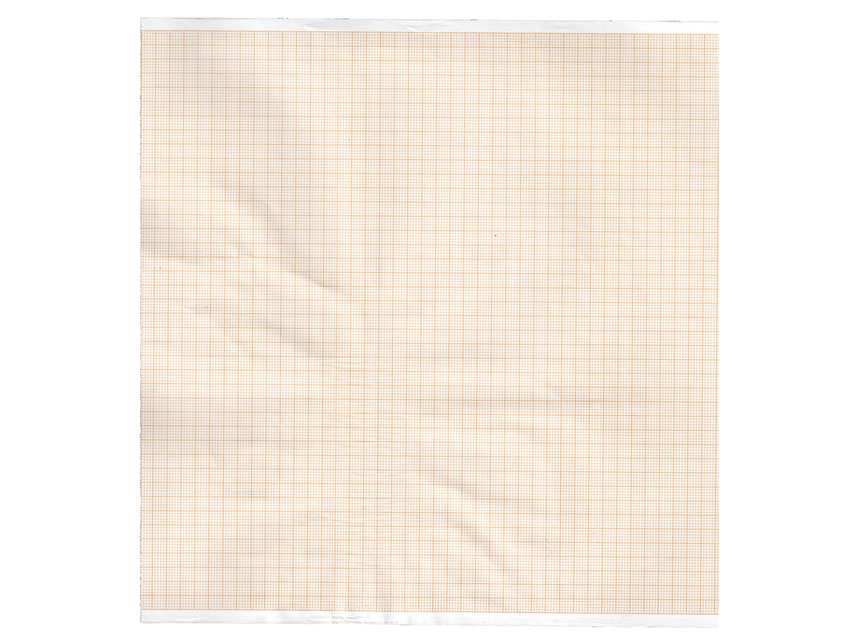 ECG thermal paper 210x30 mmxm orange grid roll