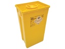WASTE CONTAINER 60 litres double cap