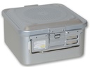 CONTAINER WITH FILTER small h150 mm grey