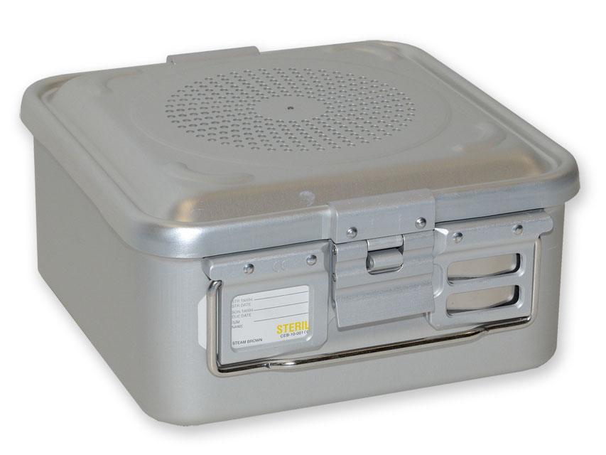 CONTAINER WITH FILTER small h135 mm grey